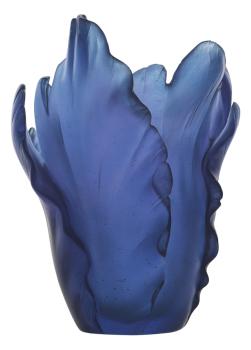 Blue vase - Daum